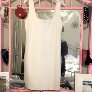 White bodycon dress!